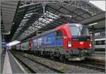 Die SBB Cargo 193 066 wartet mit einem gemischten Güterzug in Lausanne auf die Weiterfahrt in Richtung Villeneuve.

3. Februar 2025