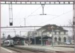 Bahnhof Rorschach. Auf Gleis 3 steht ein GTW 2/8 von Thurbo. (15.01.2007)