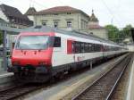 Der Steuerwagen des IR 2567 nach Bern in Schaffhausen.