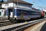 SBB: Aussergewöhnlicher Schnappschuss einer Rangierfahrt in Solothurn HB.
Im Gegenlicht verewigt wurden Tmf 98 85 5 232-5 CH - SBB I mit B 5085 20-35 297-4.
Foto: Walter Ruetsch