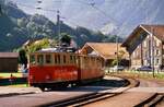 Schynige Platte-Bahn, Wilderswil. Zahnradlok der Baureihe He 2/2