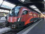 1116 212 mit RailJet RJ 369 nach Innsbruck Hbf.