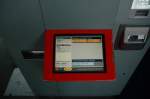 Die neue Software auf dem SBB Touch-Screen-Automat im HB am 3.11.07.