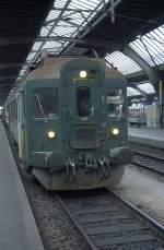 Triebwagen der SBB.