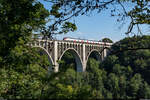 SBB RABDe 502 / Grandfey-Viadukt Fribourg, 28. Juli 2024<br>
IC Genève-Aéroport - St. Gallen