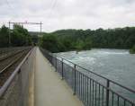 Rheinrcke bei Schaffhausen am Rheinfall; 21.06.2010