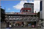 Restaurant mit Aussicht im EC nach München auf dem Wipkingerviadukt.