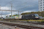 Siemens Vectron 193 715-0 durchfährt den Bahnhof Pratteln. Die Aufnahme stammt vom 16.09.2021.