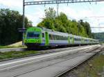 bls - RE bei der Durchfahrt im Bahnhof Gmmenen am 07.08.2011