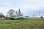 Bt EWIII 50 63 29-34 993-6 an der Spitze des RE 3936 bei Durchfahrt in Mntschemier, 12.01.2015.