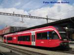 GTW 261  Gotthelf  der BLS AG ex. RM als Regionalzug in Solothurn am 18.04.09