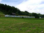 BLS - Triebzüge RABe 511 013 und RABe 515 ... unterwegs bei Münchenbuchsee am 01.07.2017