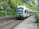 BLS - RE bei der durchfahrt im Bahnhof Blausee-Mitholz am 30.06.2013