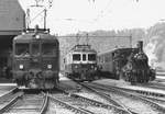 BAHNHOF SUMISWALD-GRÜNEN EINST UND JETZT.