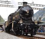 SBB Historic / Eurovapor: Doppeltraktion Elefanten am Gotthard   SBB Historic / Eurovapor C 5/6 Nr.