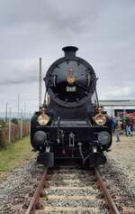 Die SBB Historic C 5/6 2978 (90 85 0 002978-4 CH-SBBH) kam am 19.09.2021 als Gast von Meiningen zum beim Eisenbahnfest ins Bw Arnstadt/hist.