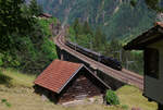 Dampf am Gotthard: Anlässlich des Baubeginns der Gotthard-Bahnstrecke vor 150 Jahren fand am 18.