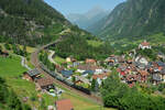 Dampf am Gotthard: Anlässlich des Baubeginns der Gotthard-Bahnstrecke vor 150 Jahren fand am 18.