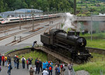 SBB:  GOTTARDO 2016   Rund um das alte SBB Depot Erstfeld, das durch die Eröffnung des Gotthard Basistunnel leider seine grosse und langjährige Bedeutung verliert, wurde Rollmaterial aus