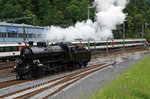 SBB:  GOTTARDO 2016   Mit der Aufnahme vom  DAMPFENDEN ELEFANTEN , der ehemaligen Gotthardlokomotive C 5/6 2978 aus dem Jahre 1917, entstanden am 4.