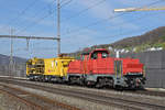 Am 841 017-7 durchfährt den Bahnhof Gelterkinden.