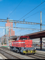 SBB Am 842 000 durchfährt am 15.