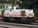 sersa - Diesellok * BARBARA *  Am 843 152-0 in Huttwil am 02.08.2008