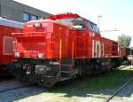 SBB infra MaK Diesellok Am 843 007-6 im Areal von SBB Depot in Olten am 26.08.2006