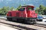 Diesellok Bm 4/4 Nr.18405 auf dem Lokgleis in Landquart.31.07.13