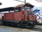 SBB Diesel - Rangierlok Em 3/3 18820 im SBB Gterbahnhof von Biel-Bienne am 05.11.2006