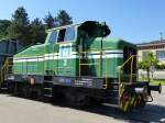 Henschel Em3/3, Diesel-Rangierlok, in Rheinfelden/Schweiz, Juni 2013 