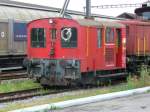 SBB - Tm 2/2 640 in Gterbahnhof Biel am 05.08.2012