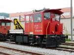 SBB - Tm 232 048-9 im Gterbahnhof von Biel/Bienne am 10.05.2009