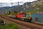 Tm 232 047-1 fährt bei Mühlehorn vorbei am 7.10.2014