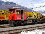 SBB - Tm 232 007-5 in Giubiasco am 27.02.2015