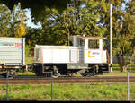 Sersa - Tm 2/2 98 85 5 232 118-0 unterwegs bei Rangierarbeiten in Aarberg für die Zuckerrüben am 12.10.2018