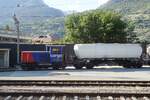 SBB 232 129 steht am 30 Juni 2013 in Visp.