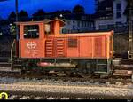 SBB - Tm 232 210-5 am Abend im Bhf. Bern am 2024.08.17