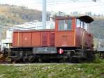 SBB - Tm 2/2 9660 Im Bahnhofsareal von Biel/Bienne am 19.10.2007