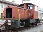 SBB - Diesellok Tm 2/2 9673 ohne Motor abgestellt im SBB Gterbahnhof von Biel / Bienne am 06.04.2008