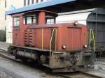 SBB - Diesellok Tm 2/2 9674 abgestellt im Bahnhof von Meilen am 29.11.2008