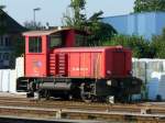 SBB - Tm 2/2 8796 abgestellt in Herzogenbuchsee am 08.09.2009