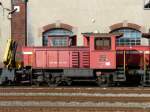 SBB - Tm 2/2 9681 im Areal der IW Biel am 05.01.2014 ..