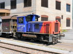 SBB - Rangierlok Tm 2/2  232 124-8 in Meilen am 29.06.2016