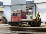 SBB - Tm 232 007-5 im Areal des IW Biel ..Foto vom 10.08.2014 .. Standort des Fotografen ausserhalb der IW Biel