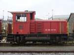 SBB Cargo - Diesellok Tm 2/2 9652 Abgestellt im SBB Gterbahnhof von Biel / Bienne am 13.01.2008