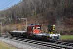 Tm 234 405-9 fährt Richtung Bahnhof Tecknau.