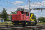 Tm 234 100-6 durchfährt am 23.07.2024 solo den Bahnhof Pratteln.