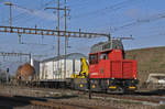 Tm 234 065-1 durchfährt den Bahnhof Pratteln. Die Aufnahme stammt vom 07.12.2016.