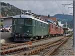 Unter vielen anderen  BoBo -Loks war in Balsthal auch die Re 4/4 I 10039 zu sehen. Die am 22. Dez. 1950 abgelieferte Loks gehört heute der Swiss Rail Traffic, welche sie als Re 416 628 von der Mittelthurgaubhan (MThB) übernommen hat. Vorgängig war die Re 4/4 I bei den SBB mit der heute noch angeschrieben Nummer 10039 im Einsatz und trug die verchromten Buchstaben SBB - CFF resp. SBB - FFS an den Seitenwänden.

14. Sept. 2024